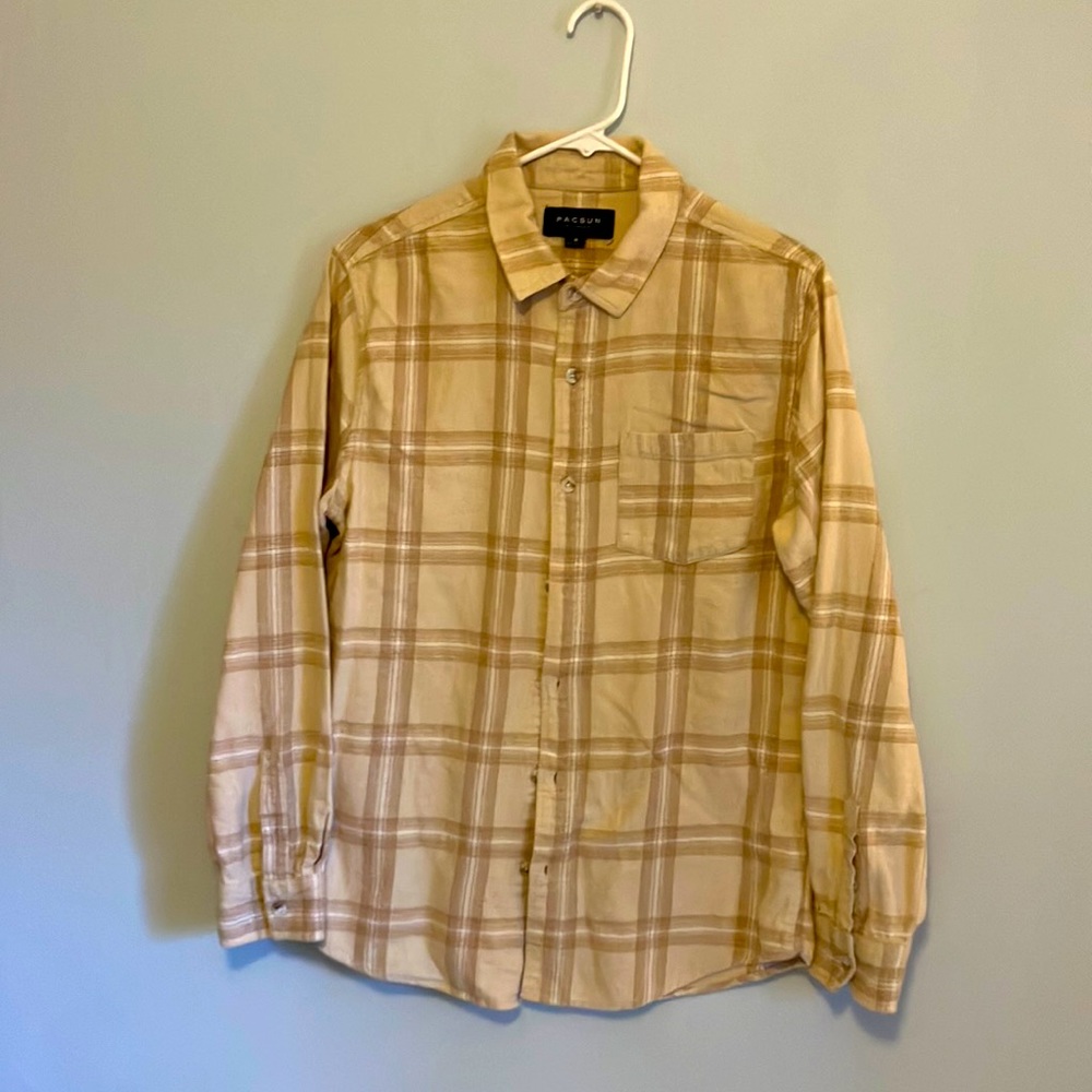 Flannel button down